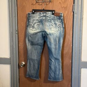 Big Star Maddie mid rise crop jeans size 34